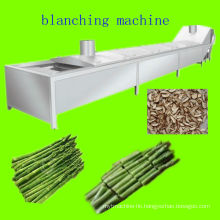 Asparagus blanching machine